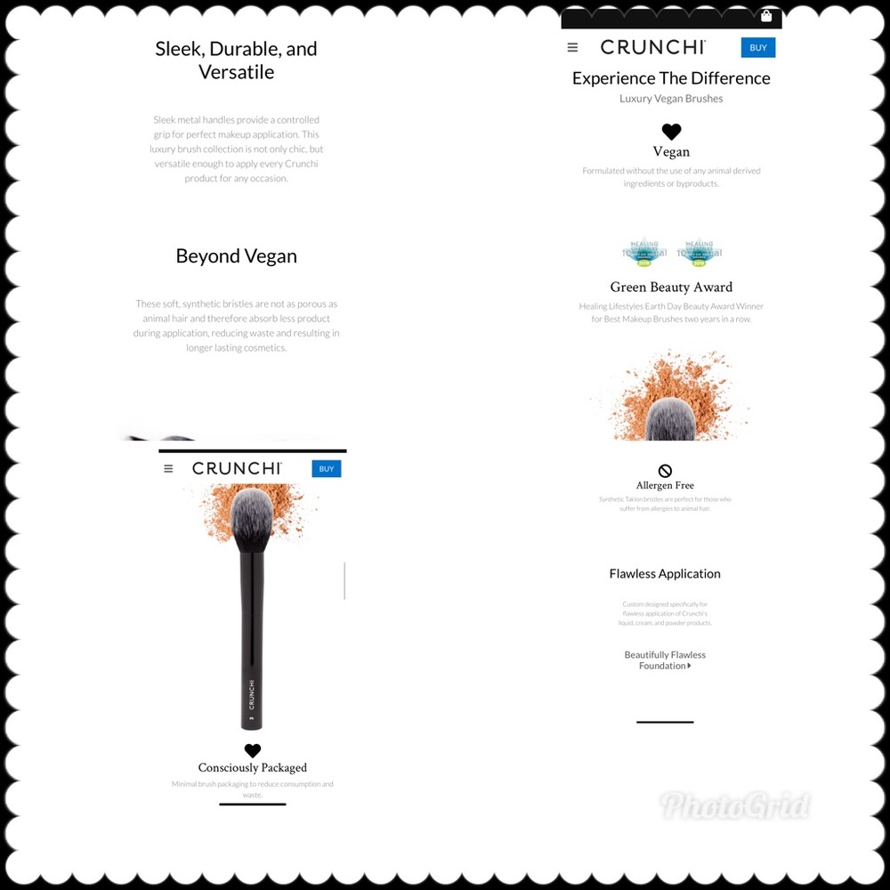 Crunchi bronzer brush